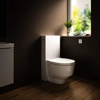 Geberit AquaClean Mera Classic WC-Komplettanlage AP Stand-WC Glas weiß – Bild 3