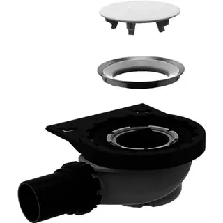 Geberit Duschwannenablauf für Setaplano mit Siphonhalter, Sperrwasserhöhe 50 mm – Bild 2