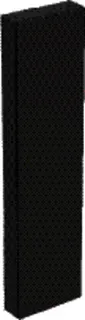 Geberit Hochschrank, 1 Tür u. i.Spiegel 45x180x15cm, lava matt
