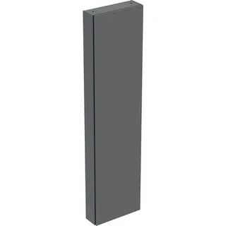 Geberit Hochschrank, 1 Tür u. i.Spiegel 45x180x15cm, lava matt – Bild 2
