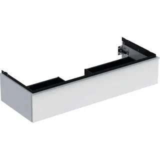 Geberit iCon Unterschrank für Waschtisch, 1 Schubl. 118,4x24,7x47,6cm, weiß hgl/Gr.weiß matt – Bild 2