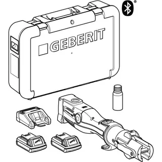 Geberit Pressgerät ACO 203XLplus in Koffer 18V 230V 50-60Hz CEE 7/16 Komp. (2XL) – Bild 3