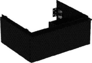 GE iCon Unterschrank für WT, 1 Schubl. 59,2x24,7x47,6cm, lava