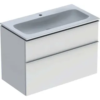 Geberit iCon Set MWT m. US, 2 Schubl. 90x63x48cm, weiß matt – Bild 2