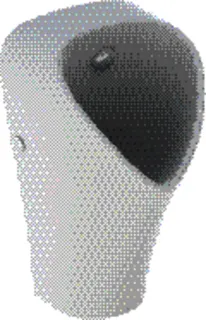 GE Narva Urinal Zul. hi., Abg. hi., weiß