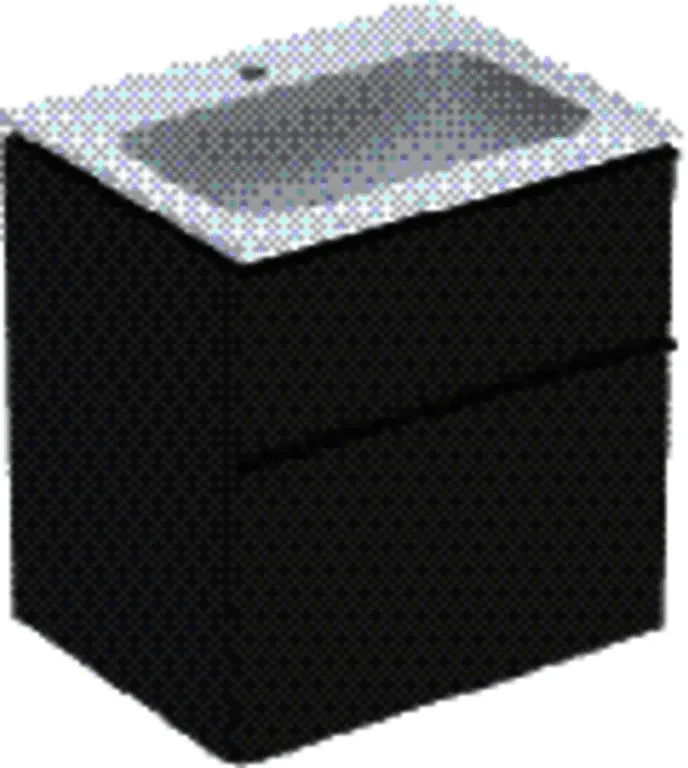 Geberit iCon Set MWT m. US, 2 Schubl. 60x63x48cm, lava