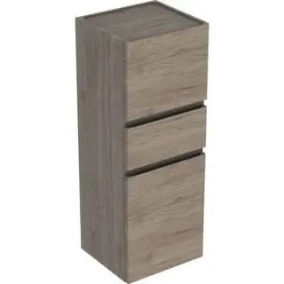 Geberit Renova Plan Mittel-HS mit zwei Türen 1 Schubl., 39x105x36cm, Nussbaum hi hell – Bild 2