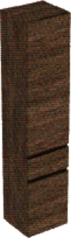 Geberit Renova Plan Hochschrank m. 2 Türen 1 Schubl., 39x180x36cm, Nussbaum hickory