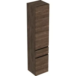 Geberit Renova Plan Hochschrank m. 2 Türen 1 Schubl., 39x180x36cm, Nussbaum hickory – Bild 2