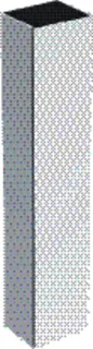 Geberit Hochschrank mit einer Tür 36x180x29,1cm, weiß hgl.