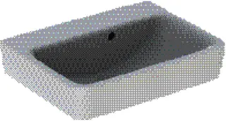 GE Renova Plan Handwaschbecken, 50x38cm o. Hl., m. Ül., weiß