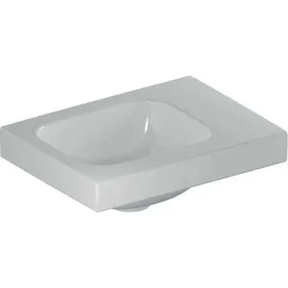 Geberit iCon Light Handwaschbecken 38x28cm ohne Hahnloch rechts, ohne Überlauf, weiß – Bild 2