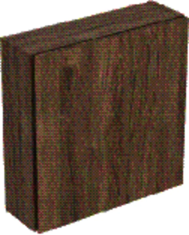 Geberit Hängeschrank quadratisch, 1 Tür 45x46,7x15cm, Nussbaum hickory