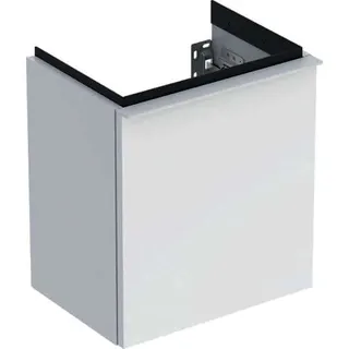 Geberit iCon Unterschrank für HWB, 1 Tür rechts 37x41,5x27,9cm, weiß hgl./Gr. weiß matt – Bild 2