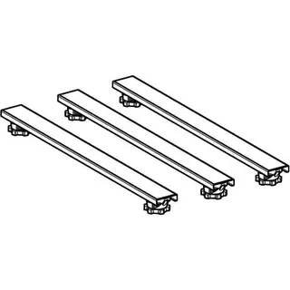 Geberit Set Füße und 3 Traversen 800mm H:6-12cm, für Duschwanne aus Steinharz – Bild 3