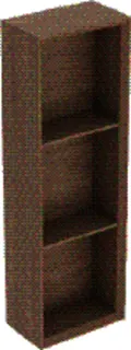 GE Regal rechteckig 22,5x70x13,2cm, Eiche