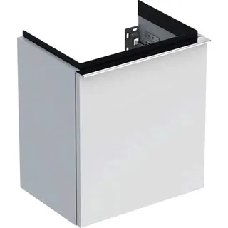 Geberit iCon Unterschrank für HWB, 1 Tür rechts 37x41,5x27,9cm, weiß hgl./Gr. chrom – Bild 2