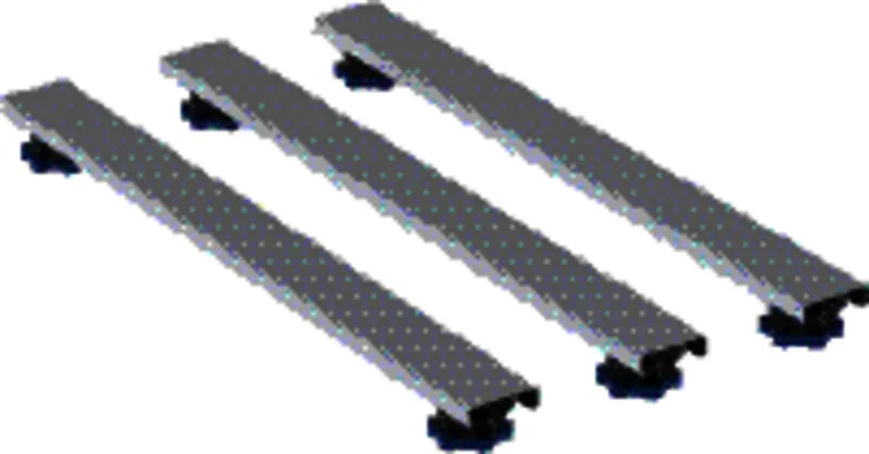 Geberit Set Füße und 3 Traversen 625mm H:6-12cm, für Duschwanne aus Steinharz