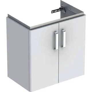 Geberit Renova Compact US 59,7cm für Waschtisch 65cm 2 Türen, 59,7x60,5x39,7cm, weiß – Bild 2