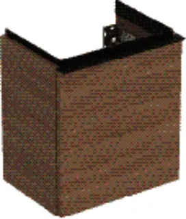 GE iCon Unterschrank für HWB, 1 Tür re 37x41,5x27,9cm, Eiche/Gr. Lava
