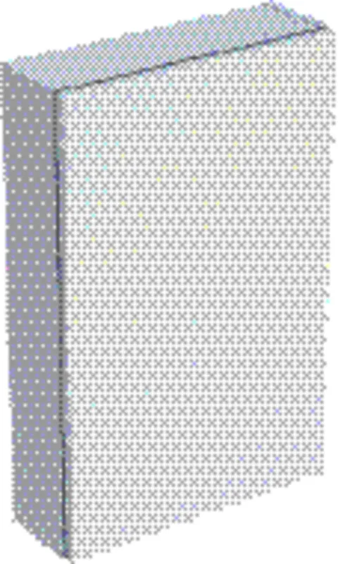 Geberit Hängeschrank rechteckig, 1 Tür 45x70x15cm, weiß matt
