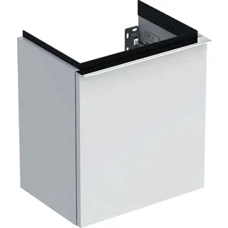 Geberit iCon Unterschrank für HWB, 1 Tür links 37x41,5x27,9cm, weiß hgl./Gr. chrom – Bild 2