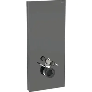 Geberit Monolith Sanitärmodul für Wand-WC 114cm, Glas lava, Aluminium schwarzchrom – Bild 2