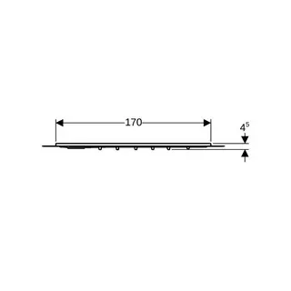 Geberit Setaplano Duschfläche 75 x 170 cm – Bild 5