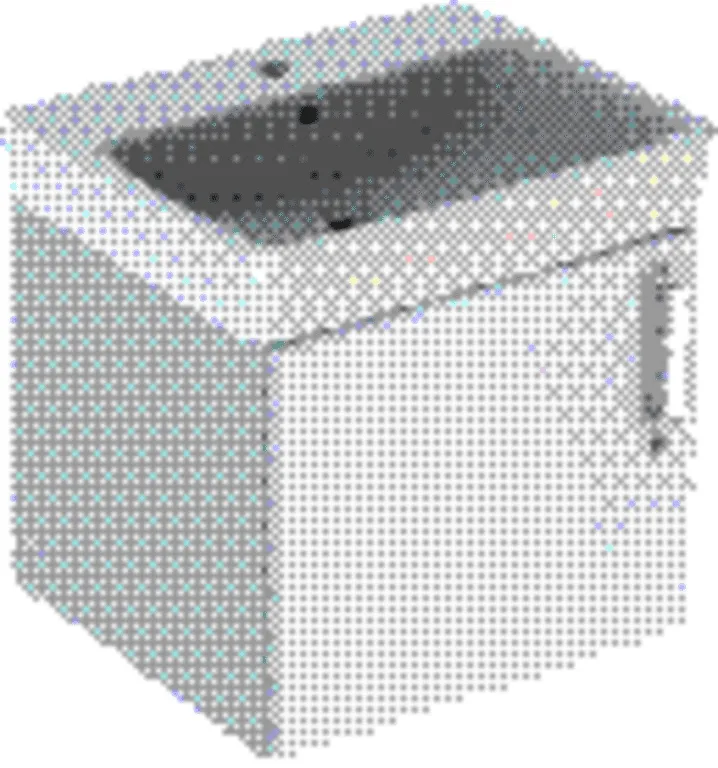 Geberit Bambini Set Waschtisch mit US, 1 Tür abschließbar, 59,5x56,3x48,3cm, weiß