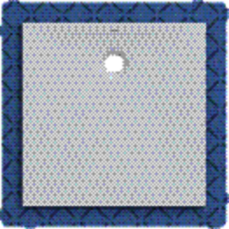 Geberit Olona Duschwanne 90 x 90 cm quadratisch, mit Dichtvlies, weiß matt