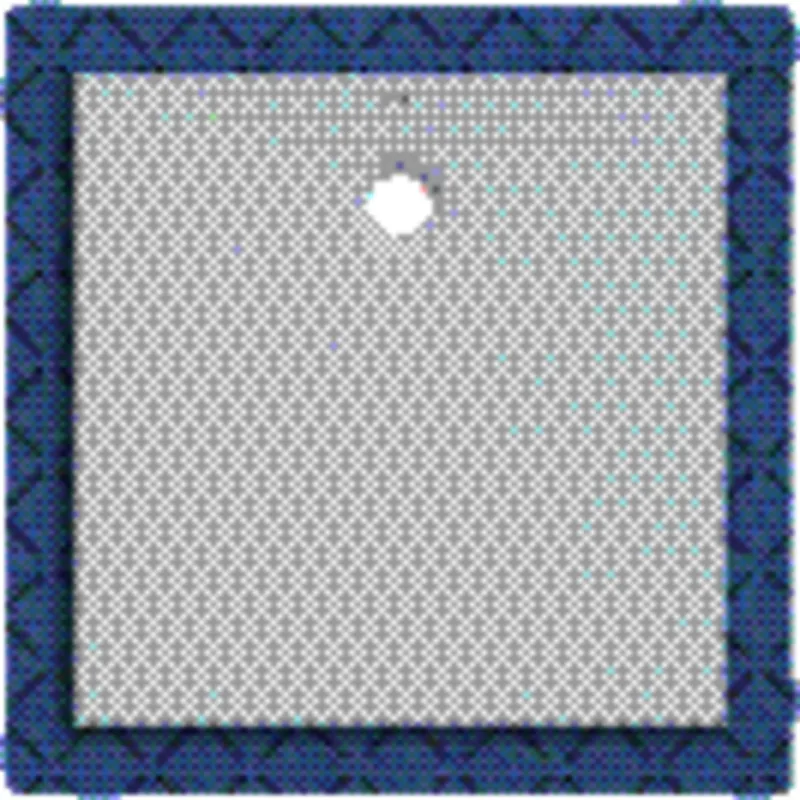 Geberit Olona Duschwanne 100 x 100 cm quadratisch, mit Dichtvlies, weiß matt