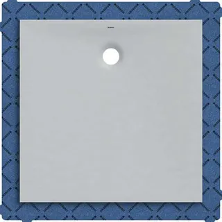 Geberit Olona Duschwanne 100 x 100 cm quadratisch, mit Dichtvlies, weiß matt – Bild 2