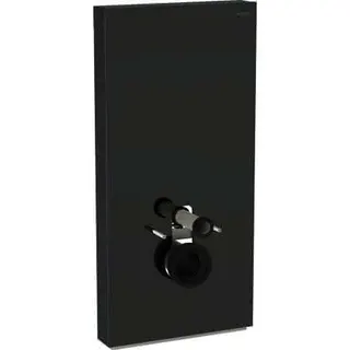 Geberit Monolith Sanitärmodul für Wand-WC 101cm, Glas lava, Aluminium schwarzchrom – Bild 2