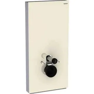 Geberit Monolith Sanitärmodul für Wand-WC 101cm, Glas sand-grau, Aluminium – Bild 2