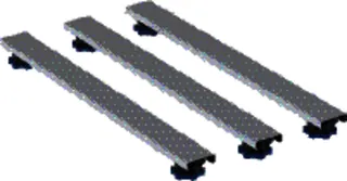 Geberit Set Füße und 3 Traversen 700mm H:6-12cm, für Duschwanne aus Steinharz
