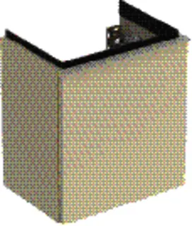 GE iCon Unterschrank für HWB, 1 Tür li 37x41,5x27,9cm, sandgrau