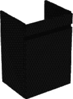 GE Renova Plan US für HWB, 1 Tür 43,5x66x34,5cm, lava