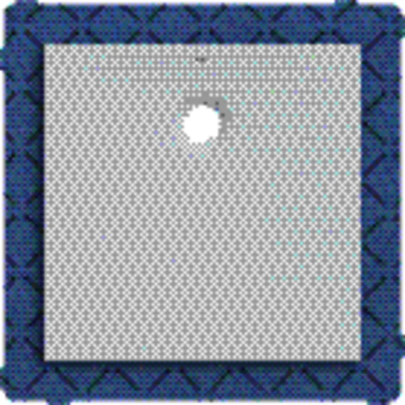 Geberit Olona Duschwanne 80 x 80 cm quadratisch, mit Dichtvlies, weiß matt