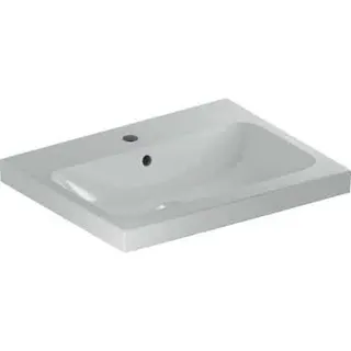 Geberit iCon Light Waschtisch 60x48cm mit Hahnloch, mit Überlauf, weiß – Bild 2