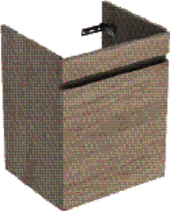 Geberit Renova Plan US f. Waschtisch, mit 1 Schublade 48,4x60,6x40,7cm, Nussbaum hickory hell