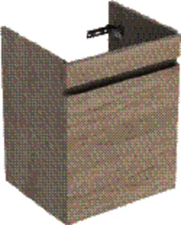 GE Renova Plan US f. WT, mit 1 Schublade 48,4x60,6x40,7cm, Nussbaum hickory hell