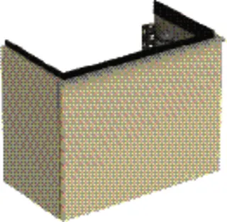 GE iCon Unterschrank für HWB, 1 Schubl. 52x41,5x30,7cm, sandgrau