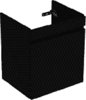 GE Renova Plan US f. WT, mit 1 Schublade u. Innenschubl., 53,6x60,6x44,6cm, lava