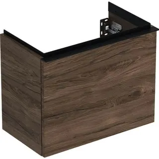 Geberit iCon Unterschrank für HWB, 1 Schubl. 52x41,5x30,7cm, Nussbaum hicko./Gr. Lava – Bild 2