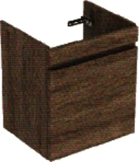 GE Renova Plan US f. WT, mit 1 Schublade 53,6x60,6x44,6cm, Nussbaum hickory