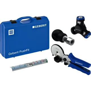 Geberit PushFit Set Montagewerkzeug mit Markierschablone in Koffer d14/16/20/25 – Bild 2