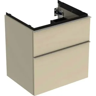 Geberit iCon Unterschrank für Waschtisch, 2 Schubl. 59,2x61,5x47,6cm, sandgrau – Bild 2