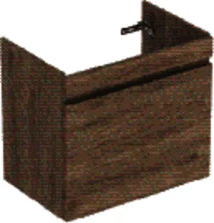 GE Renova Plan US f. WT, mit 1 Schublade 63,4x60,6x44,6cm, Nussbaum hickory