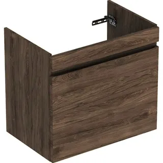 Geberit Renova Plan US f. Waschtisch, mit 1 Schublade 63,4x60,6x44,6cm, Nussbaum hickory – Bild 2