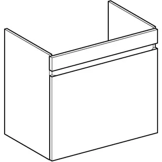 Geberit Renova Plan US f. Waschtisch, mit 1 Schublade 68,2x60,6x44,6cm, Nussbaum hickory hell – Bild 3